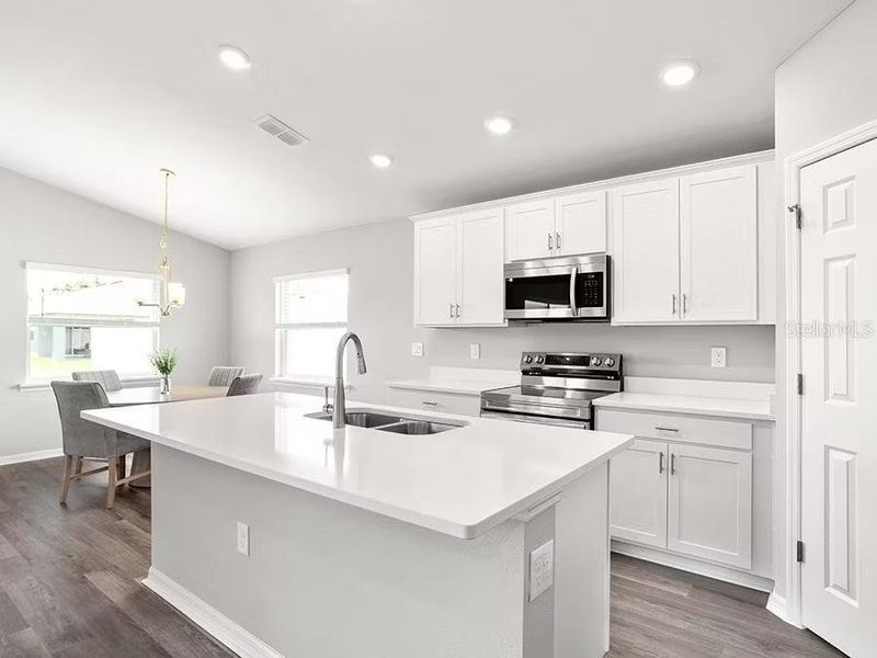 Furnished interior view inside a new home in Jackson Crossing, Palmetto (Image 8).