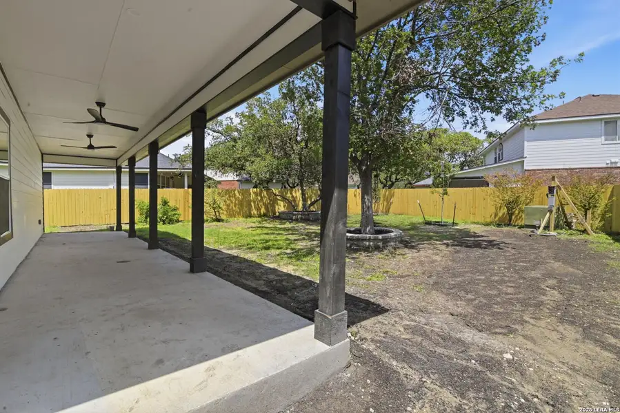 Exterior details and patio area of a home in , San Antonio (Image 3).