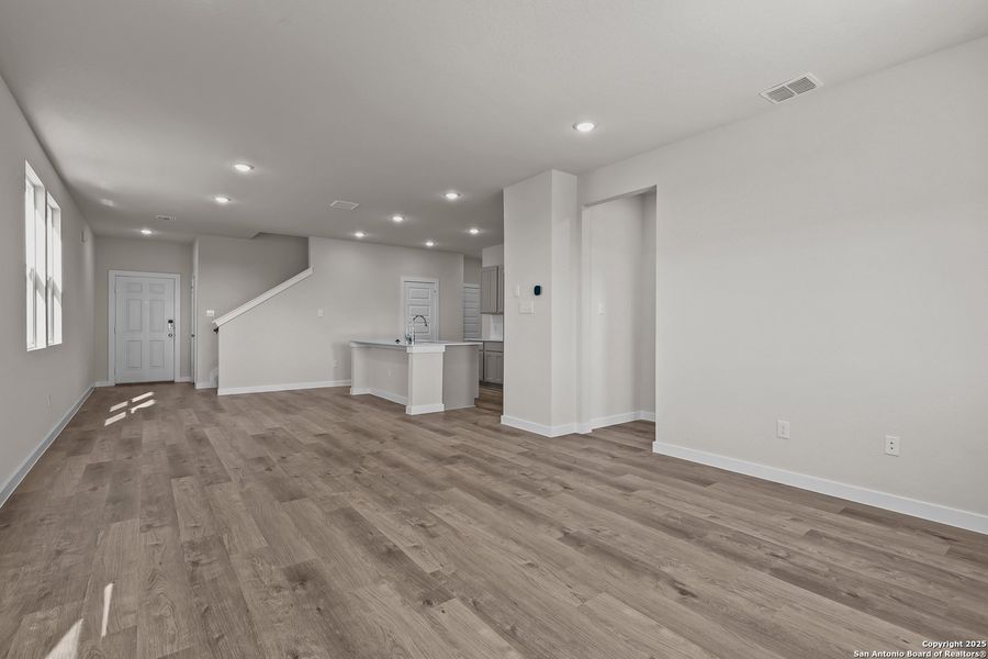 Spacious, unfurnished interior of a new home in Applewhite Meadows, San Antonio (Image 23). Spacious, unfurnished interior of a new home in Applewhite Meadows, San Antonio (Image 23).