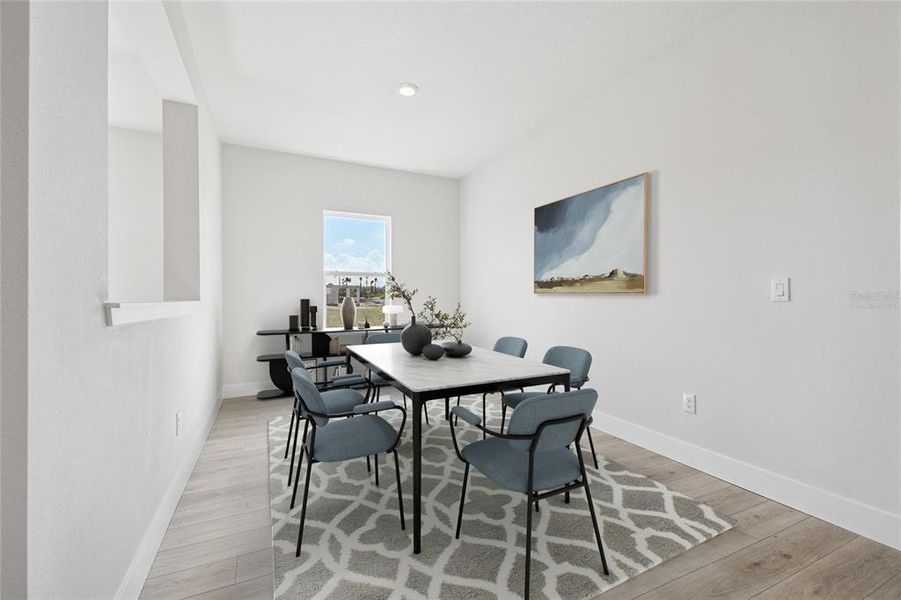 Furnished interior view inside a new home in Waterset Tradition Series, Apollo Beach (Image 14). Furnished interior view inside a new home in Waterset Tradition Series, Apollo Beach (Image 14).