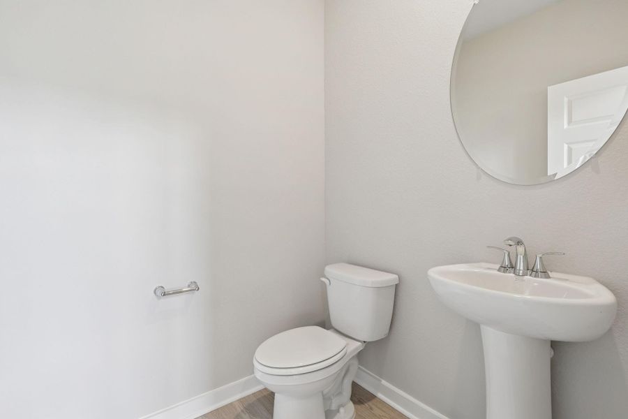 Photo is not of the actual home, but is an inspirational photo of builder’s model home and may depict options, furnishings, and/or decorator features that are not included