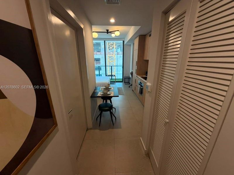 Furnished interior view inside a new home in , Miami (Image 8).