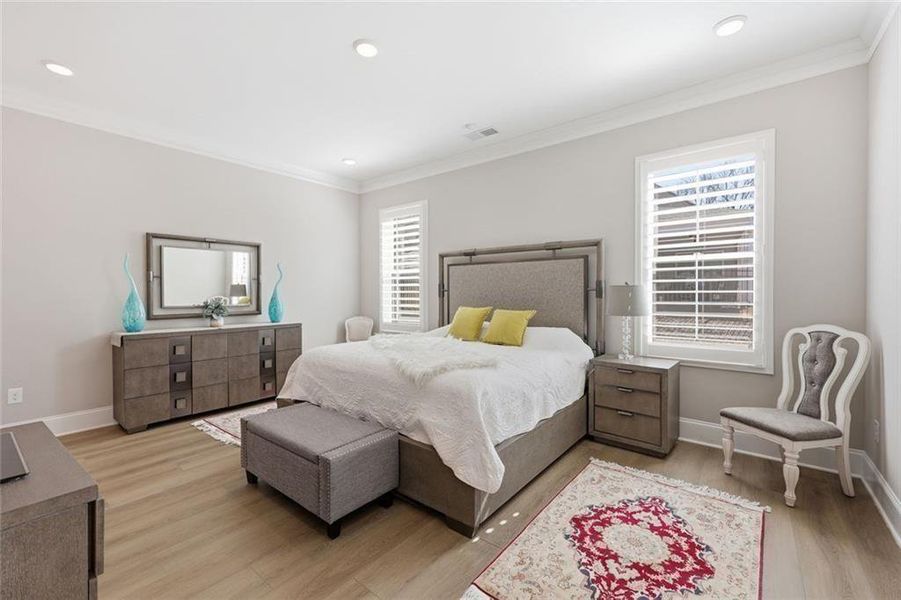 Furnished interior view inside a new home in , Cumming (Image 8).