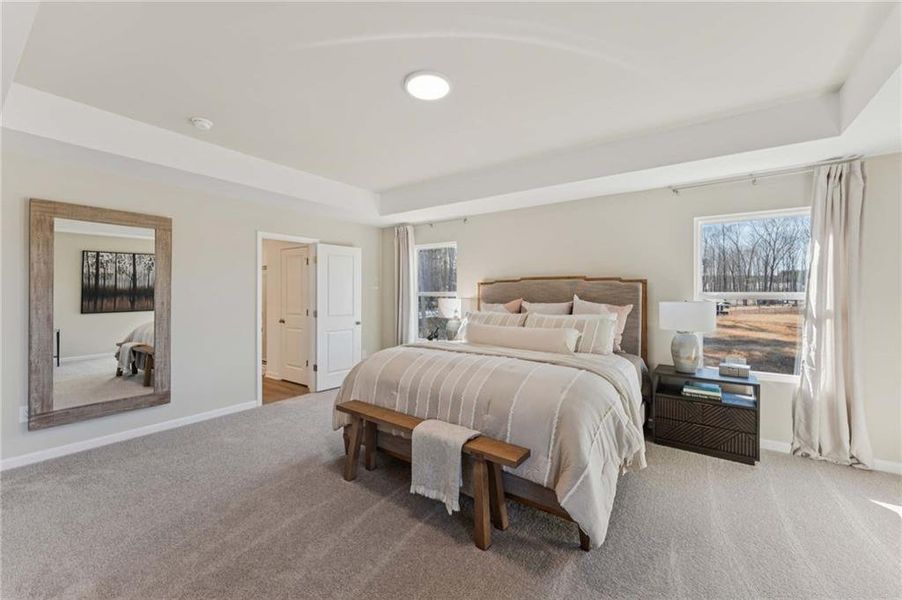 Furnished interior view inside a new home in , Dallas (Image 7).