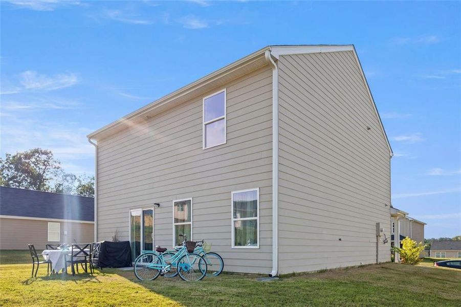 Front exterior of a new home in Kingston Park, Kingston, GA, highlighting curb appeal (Image 19).