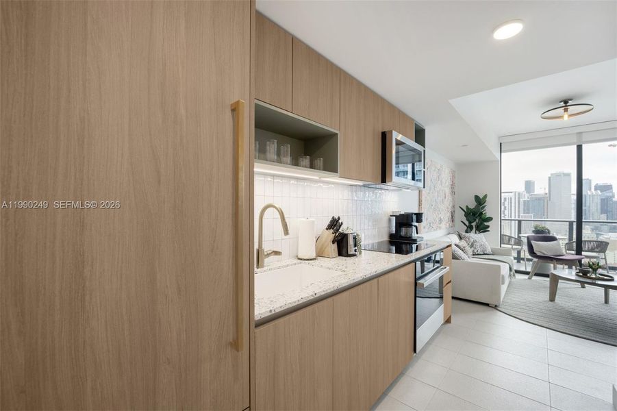 Furnished interior view inside a new home in Natiivo Miami, Miami (Image 11).