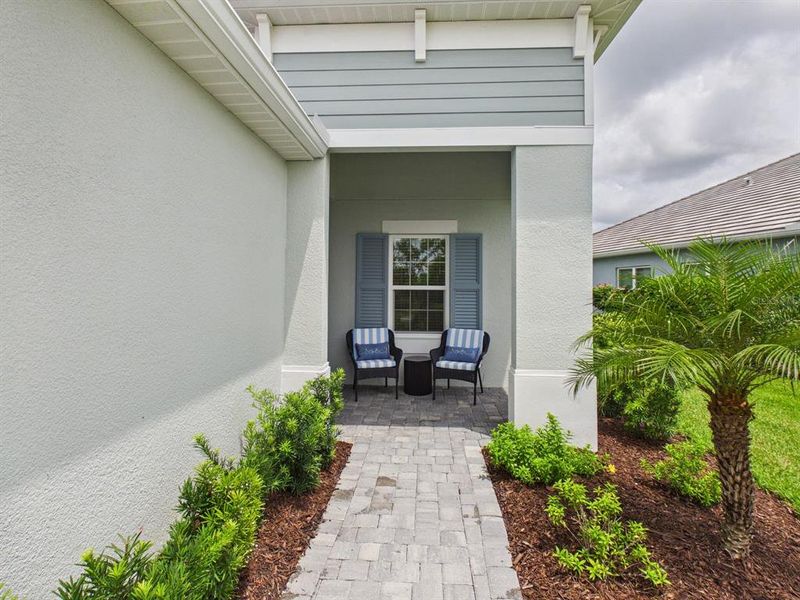 Exterior details and patio area of a home in , Sarasota (Image 37). Exterior details and patio area of a home in , Sarasota (Image 37).