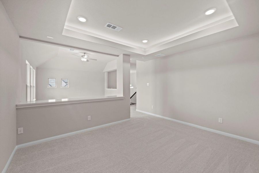 Spacious, unfurnished interior of a new home in Wildtree, Magnolia (Image 26). Spacious, unfurnished interior of a new home in Wildtree, Magnolia (Image 26).