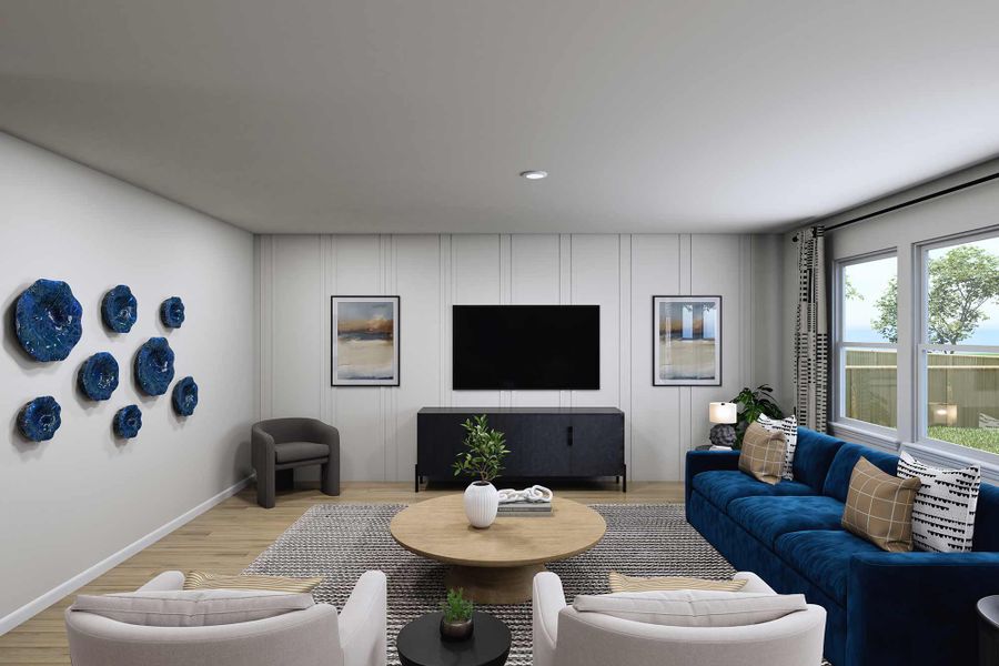 The Berrybrook - Family Room The Berrybrook - Family Room