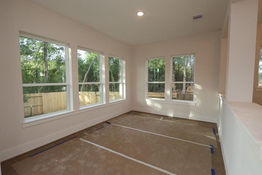 In-progress construction of a new home in The Woodlands Hills - Premier Collection, Willis, TX (Image 32). In-progress construction of a new home in The Woodlands Hills - Premier Collection, Willis, TX (Image 32).