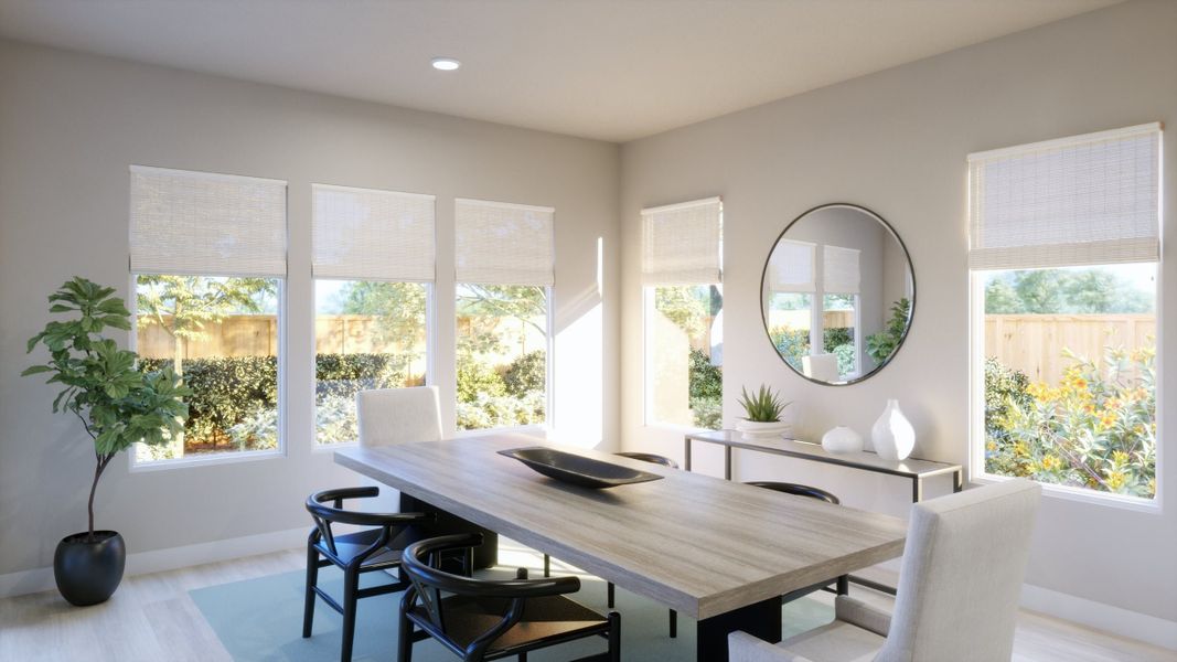 Representative furnished interior of a home built from the 5055 by Risewell Homes in Freedom at Anthem, Kyle (Image 5).