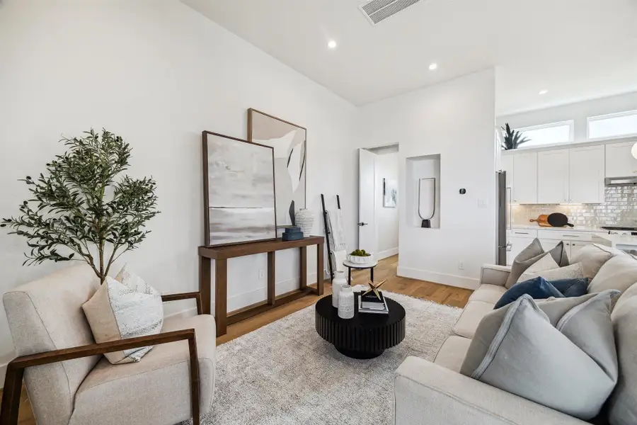 Furnished interior view inside a new home in , Houston (Image 5).