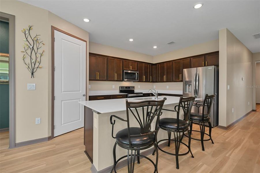 Furnished interior view inside a new home in , Ocala (Image 15).