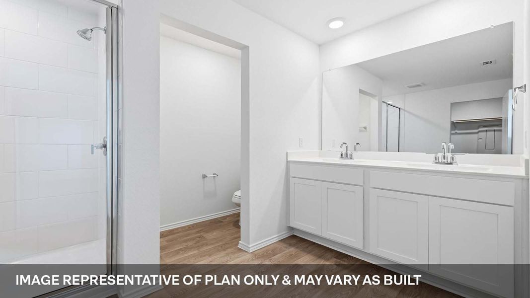 Furnished interior view inside a new home in Palomino, Manor (Image 6).