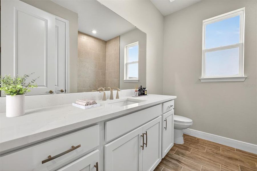 Furnished interior view inside a new home in Wellen Park, Venice (Image 16).