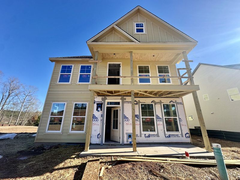 In-progress construction of a new home in Marble Tree, Ball Ground, GA (Image 4).