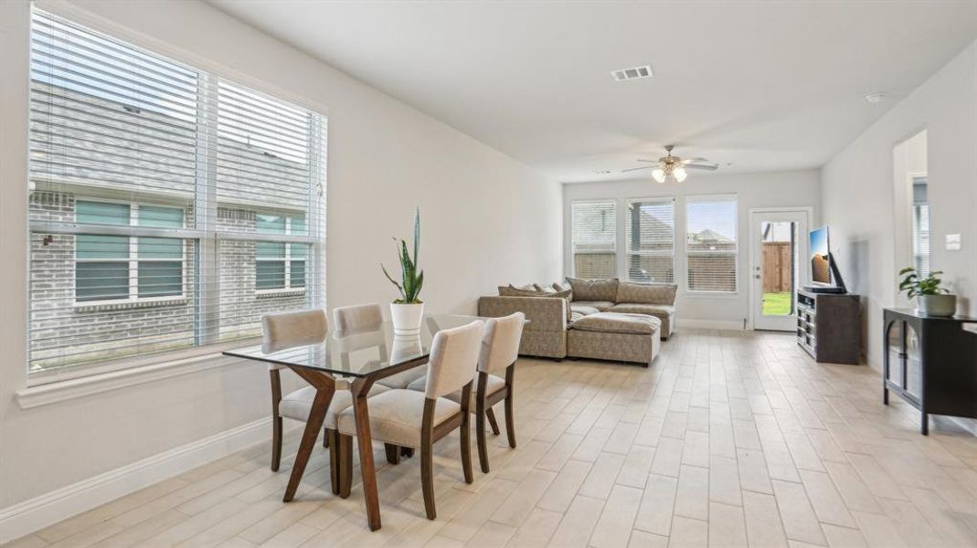 Furnished interior view inside a new home in Venetian, Weston (Image 8).