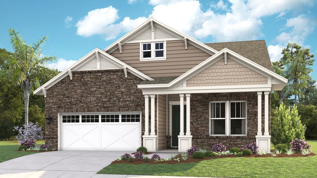 BS-Craftsman Stone Elevation BS-Craftsman Stone Elevation