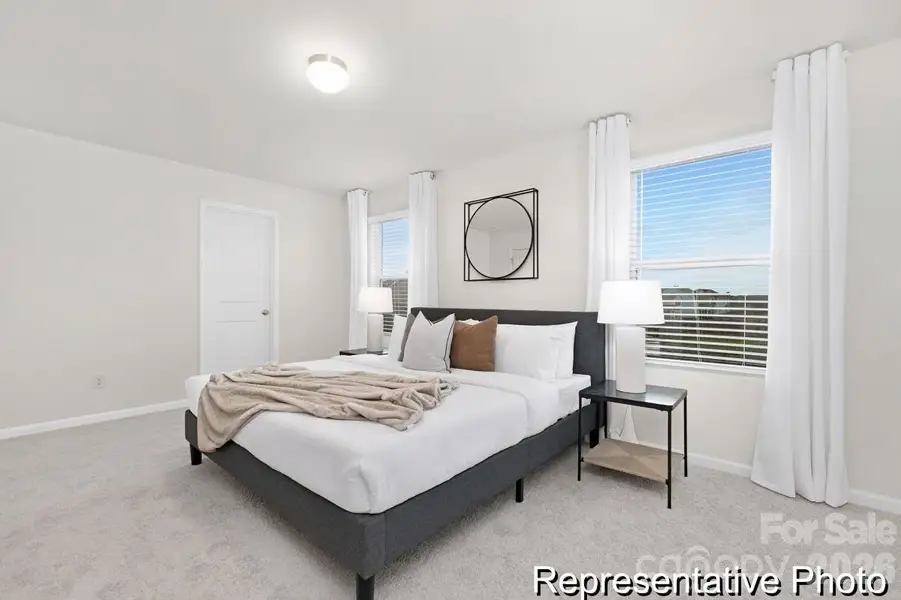 Furnished interior view inside a new home in Whispering Hills, Locust (Image 4).