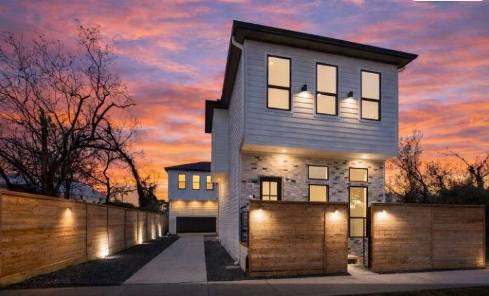 Front exterior of a new home in , Houston, TX, highlighting curb appeal (Image 28).