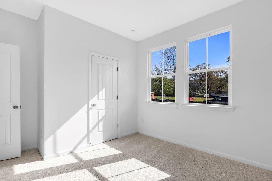 Spacious, unfurnished interior of a new home in Three Rivers, Rome (Image 11). Spacious, unfurnished interior of a new home in Three Rivers, Rome (Image 11).