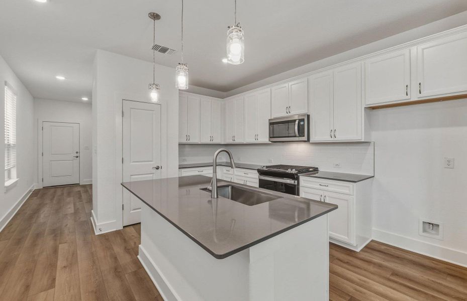 Furnished interior view inside a new home in Saddleback at Santa Rita Ranch, Liberty Hill (Image 8).