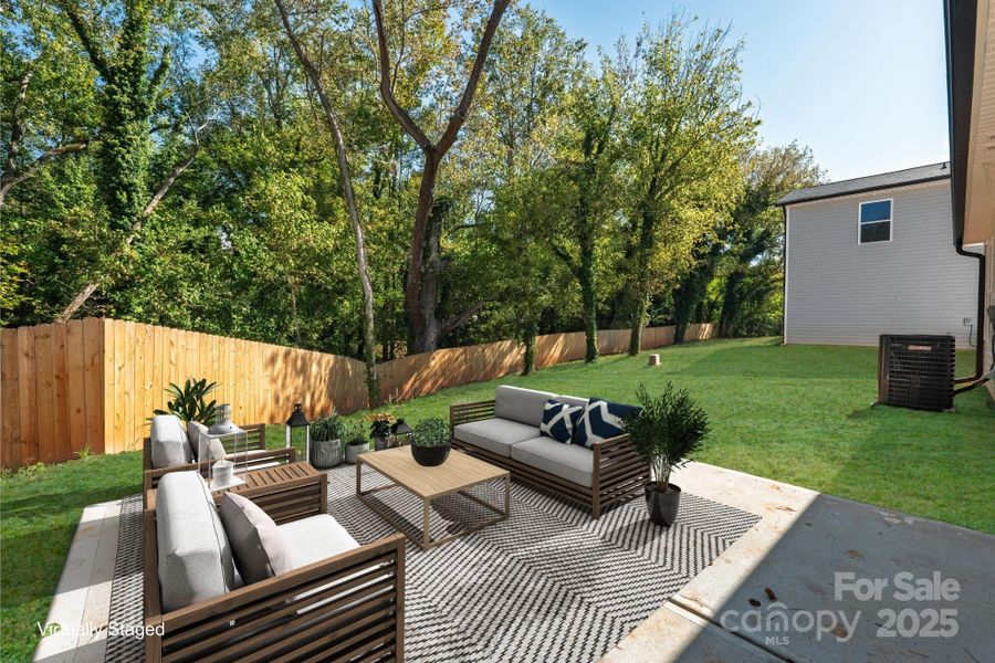 Exterior details and patio area of a home in , Cherryville (Image 4). Exterior details and patio area of a home in , Cherryville (Image 4).