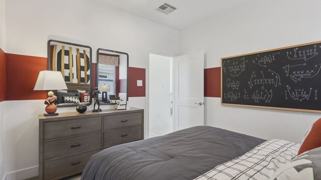 Furnished interior view inside a new home in Balmoral, Atascocita (Image 19).