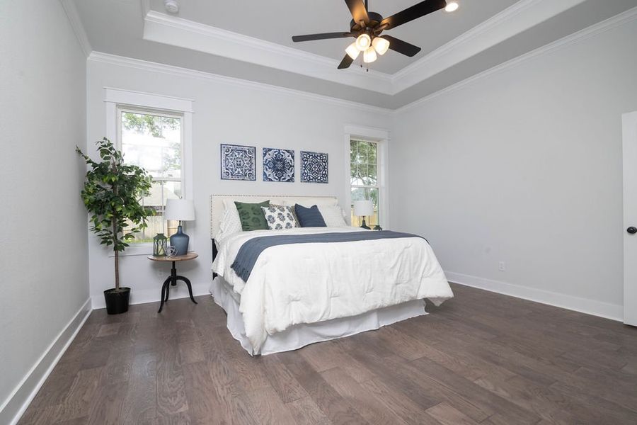Representative furnished interior of a home built from the The Julia by Reece Homes in Oakmont, Bryan (Image 12).