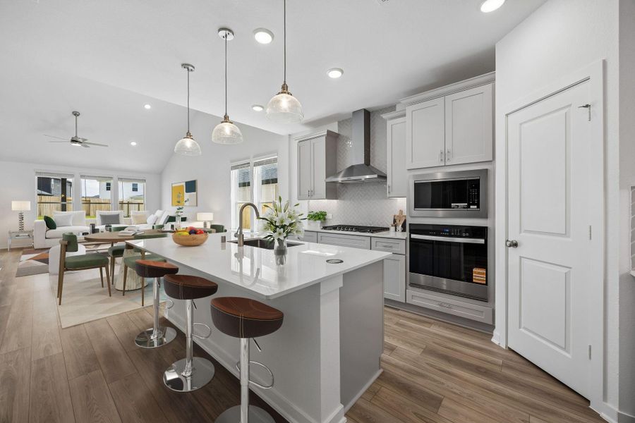 Virtual staging