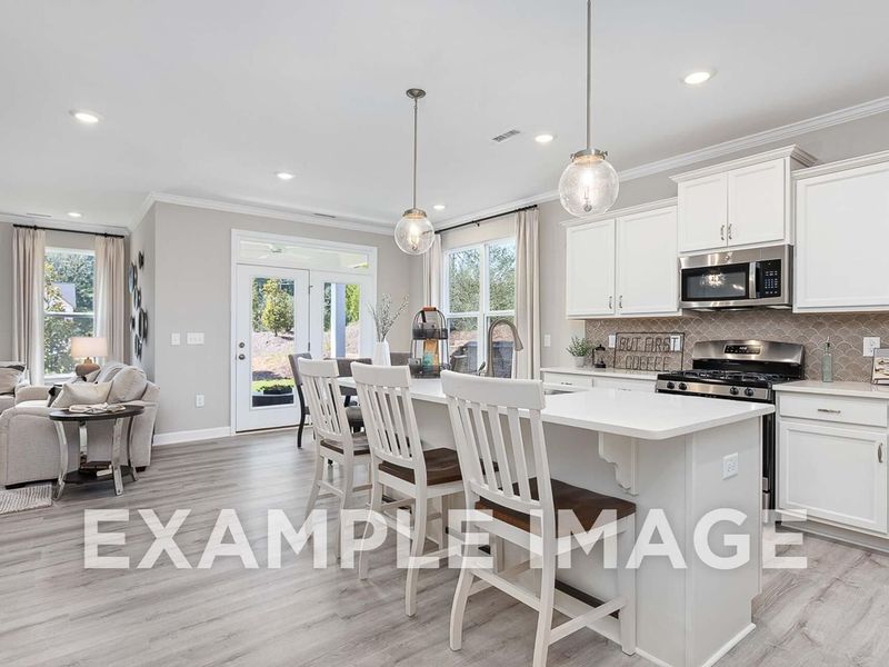Furnished interior view inside a new home in Wellers Knoll, Lillington (Image 6). Furnished interior view inside a new home in Wellers Knoll, Lillington (Image 6).