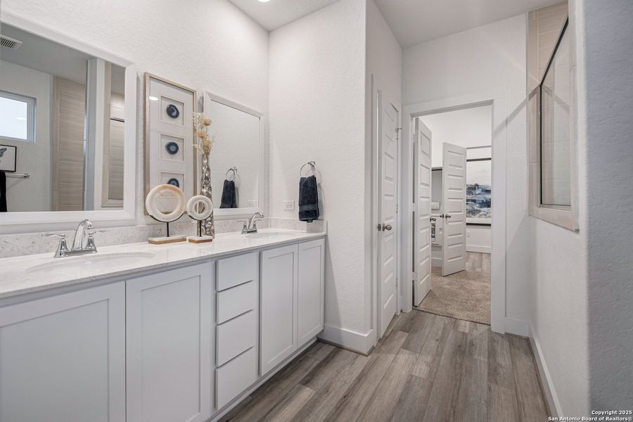 Furnished interior view inside a new home in Stillwater Ranch, San Antonio (Image 8).