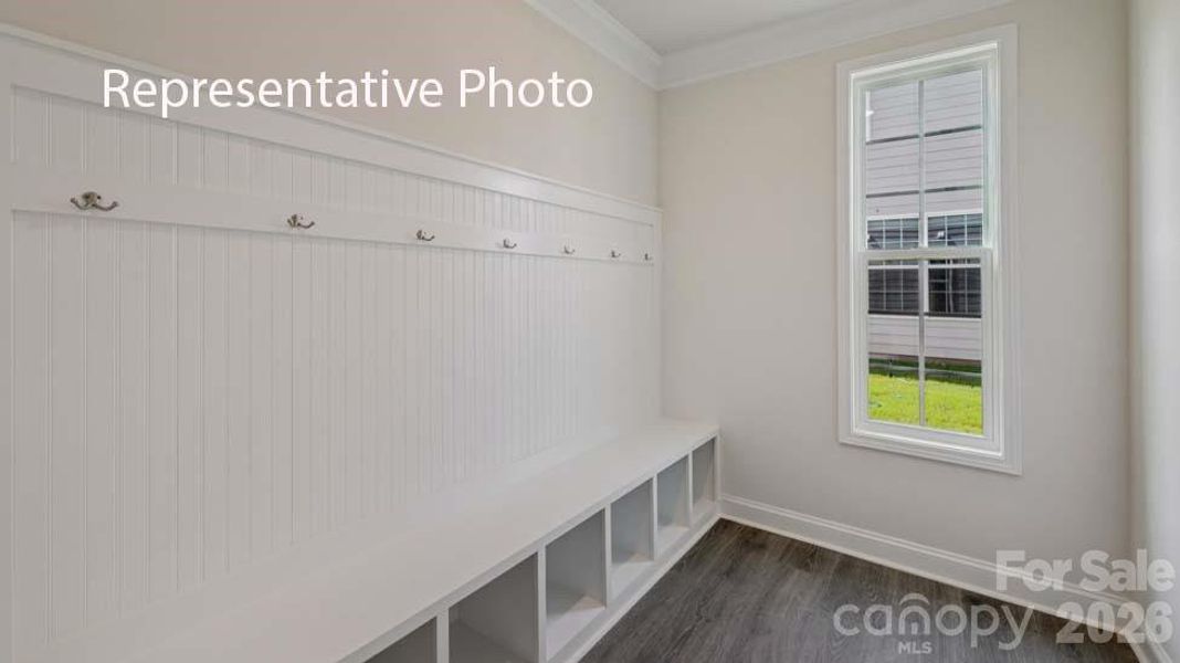 Spacious, unfurnished interior of a new home in Sanctuary at Southgate, Indian Trail (Image 37).