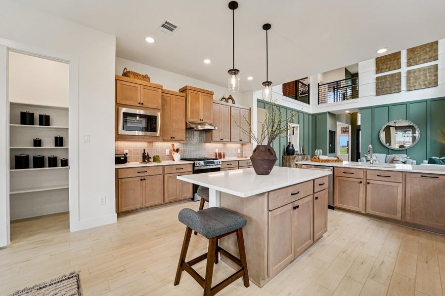 Furnished interior view inside a new home in Wildrye, Waller (Image 17).