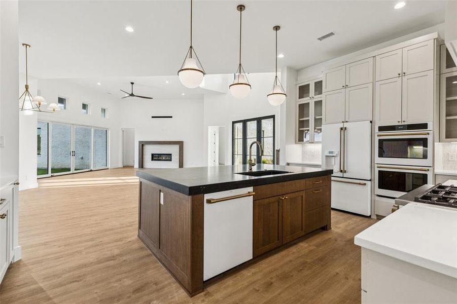 Furnished interior view inside a new home in , Midlothian (Image 12). Furnished interior view inside a new home in , Midlothian (Image 12).