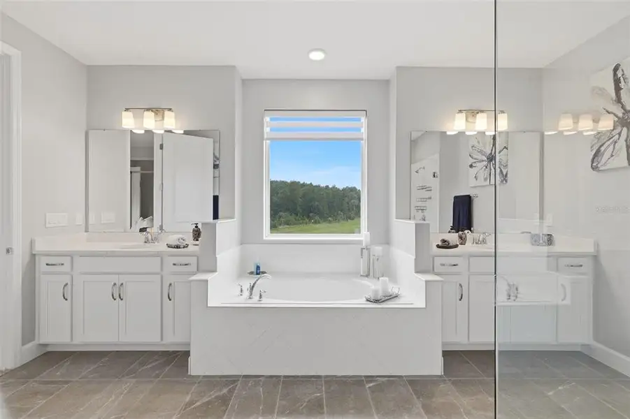 Furnished interior view inside a new home in , Apopka (Image 40).