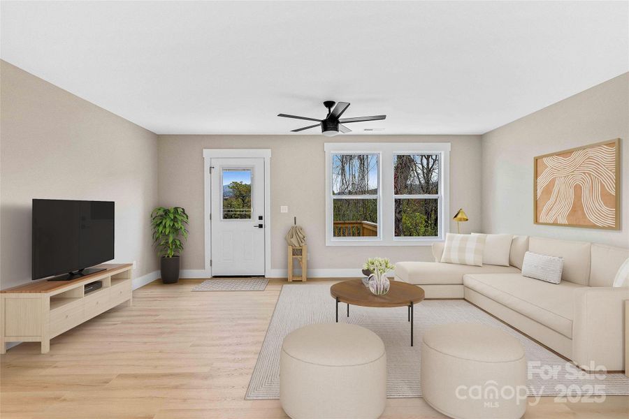 Furnished interior view inside a new home in , Marion (Image 6).