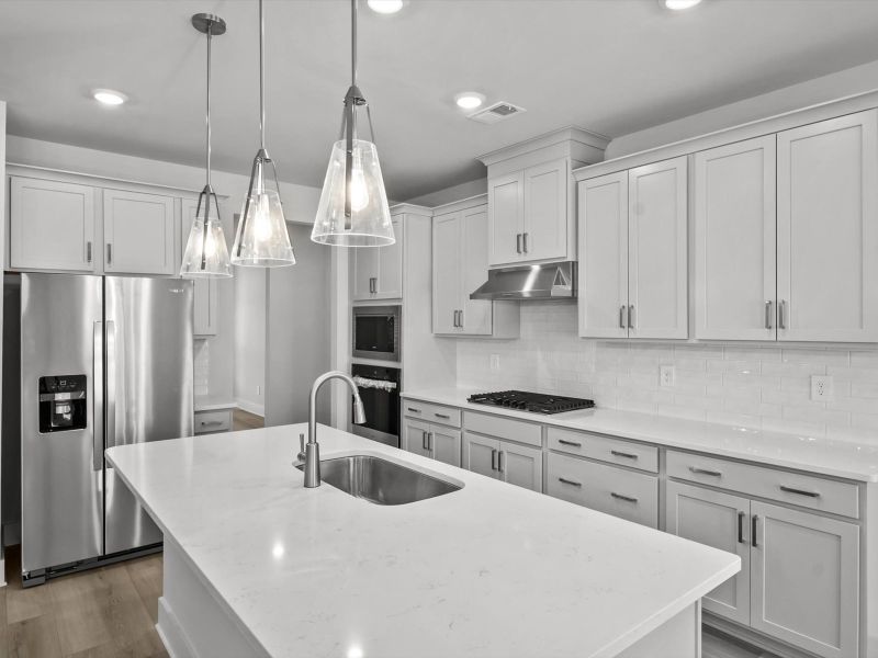 Furnished interior view inside a new home in Riverwood Farm, Piedmont (Image 4).