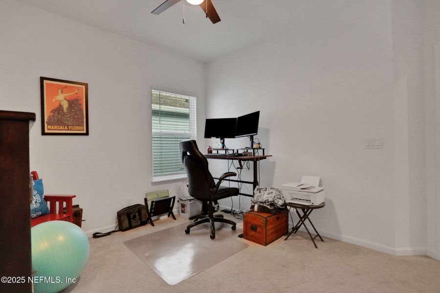 Furnished interior view inside a new home in Tributary: Lakeview at Tributary 50's, Yulee (Image 25).