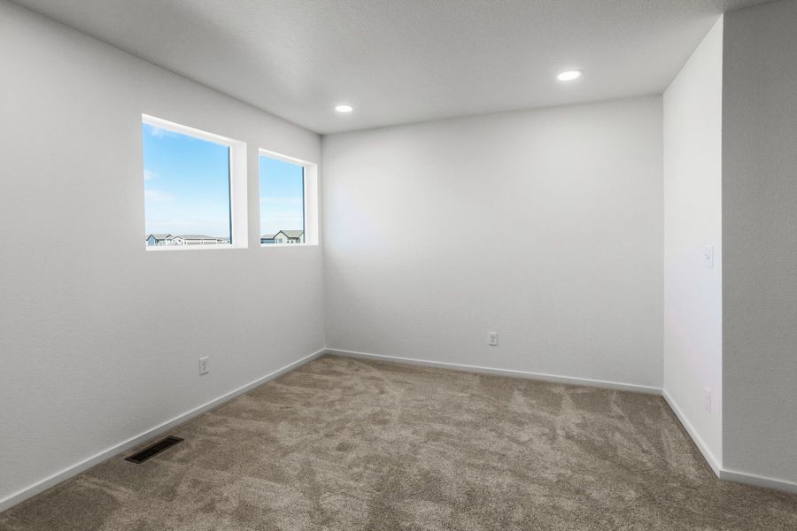 Spacious, unfurnished interior of a new home in Trailside, Timnath (Image 36). Spacious, unfurnished interior of a new home in Trailside, Timnath (Image 36).