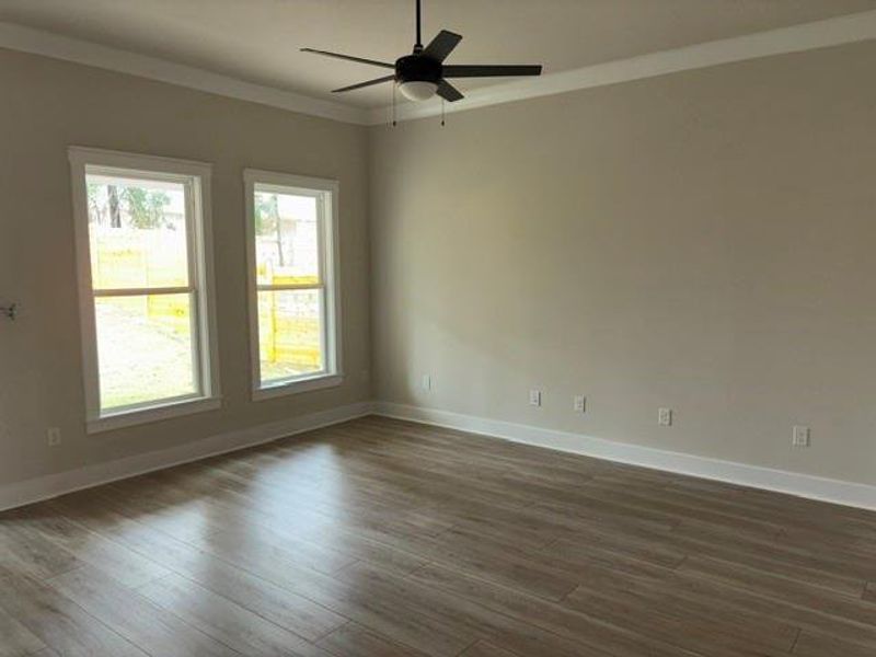 Spacious, unfurnished interior of a new home in Two Step Farm, Montgomery (Image 15). Spacious, unfurnished interior of a new home in Two Step Farm, Montgomery (Image 15).