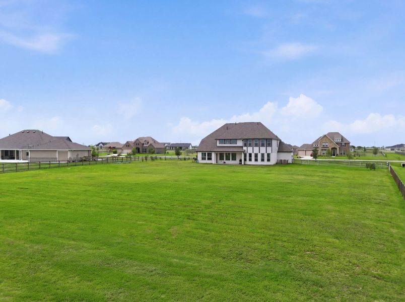 Exterior details and patio area of a home in , Waller (Image 26).