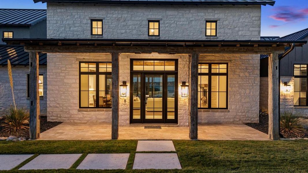 Front exterior of a new home in , Graford, TX, highlighting curb appeal (Image 23). Front exterior of a new home in , Graford, TX, highlighting curb appeal (Image 23).