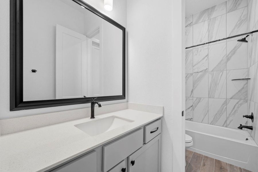 Furnished interior view inside a new home in Briarley, Montgomery (Image 7).