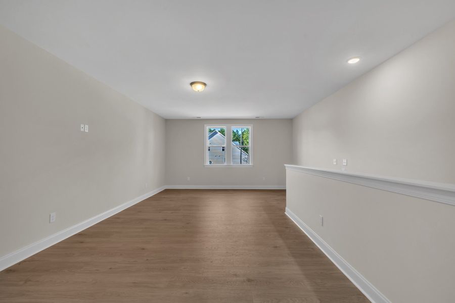Representative unfurnished interior of a home built from the The Bradley by RobuckHomes in Baylee Ridge, Selma (Image 164). Representative unfurnished interior of a home built from the The Bradley by RobuckHomes in Baylee Ridge, Selma (Image 164).