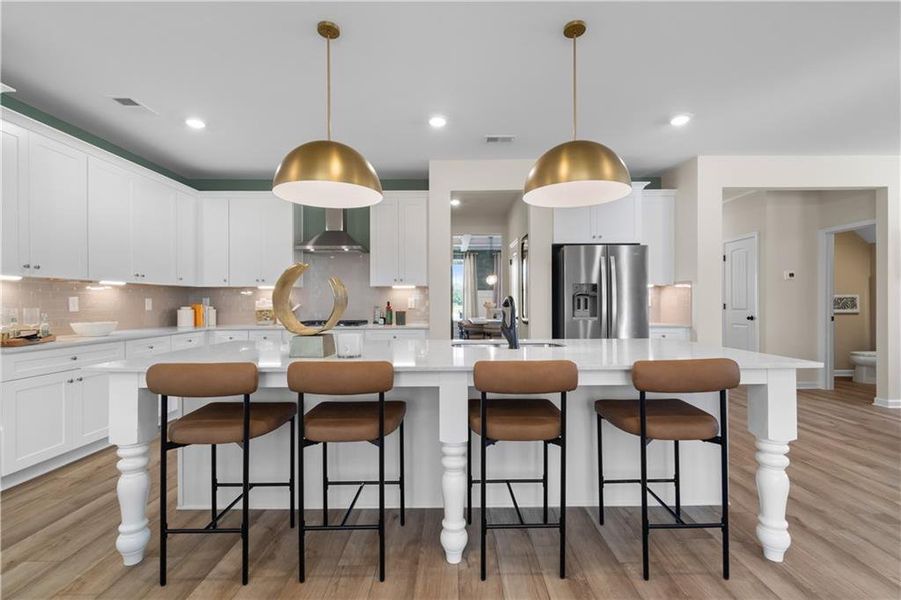 Furnished interior view inside a new home in Trinity Park, McDonough (Image 26).