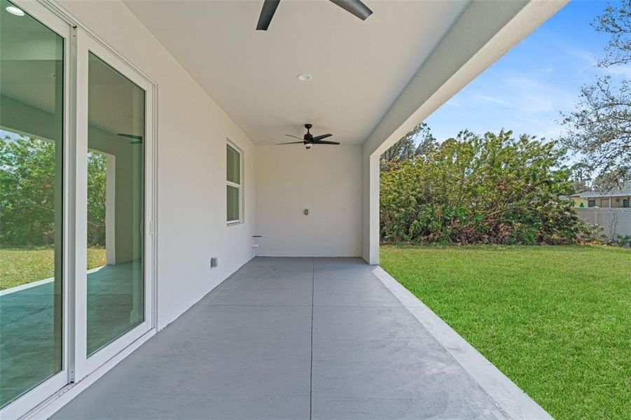 Exterior details and patio area of a home in , North Port (Image 20).