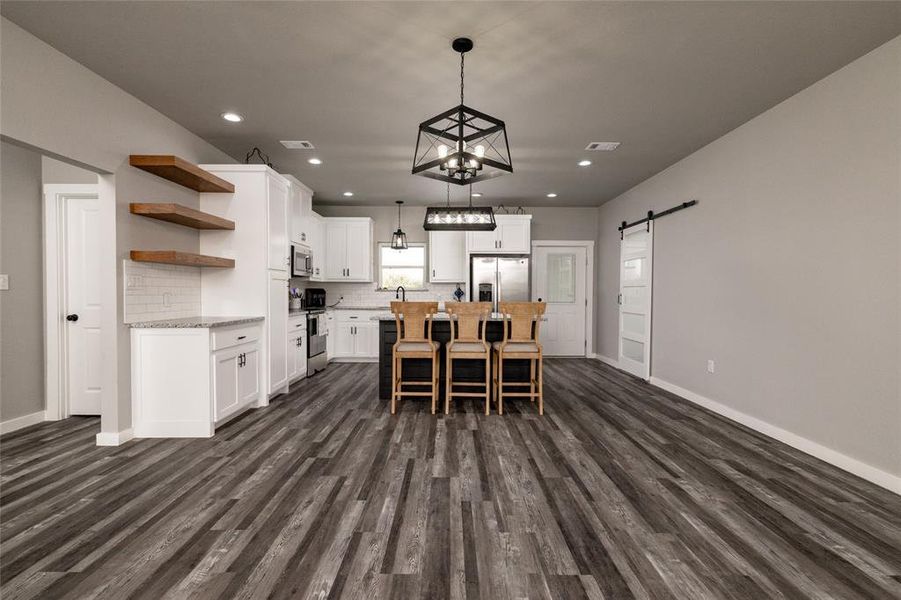 Furnished interior view inside a new home in , Bridgeport (Image 28).