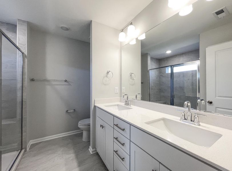 Furnished interior view inside a new home in Riverbrooke Townhomes, Simpsonville (Image 11).