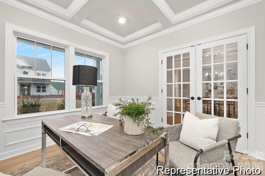 Furnished interior view inside a new home in Huntington Hills, Lincolnton (Image 15).
